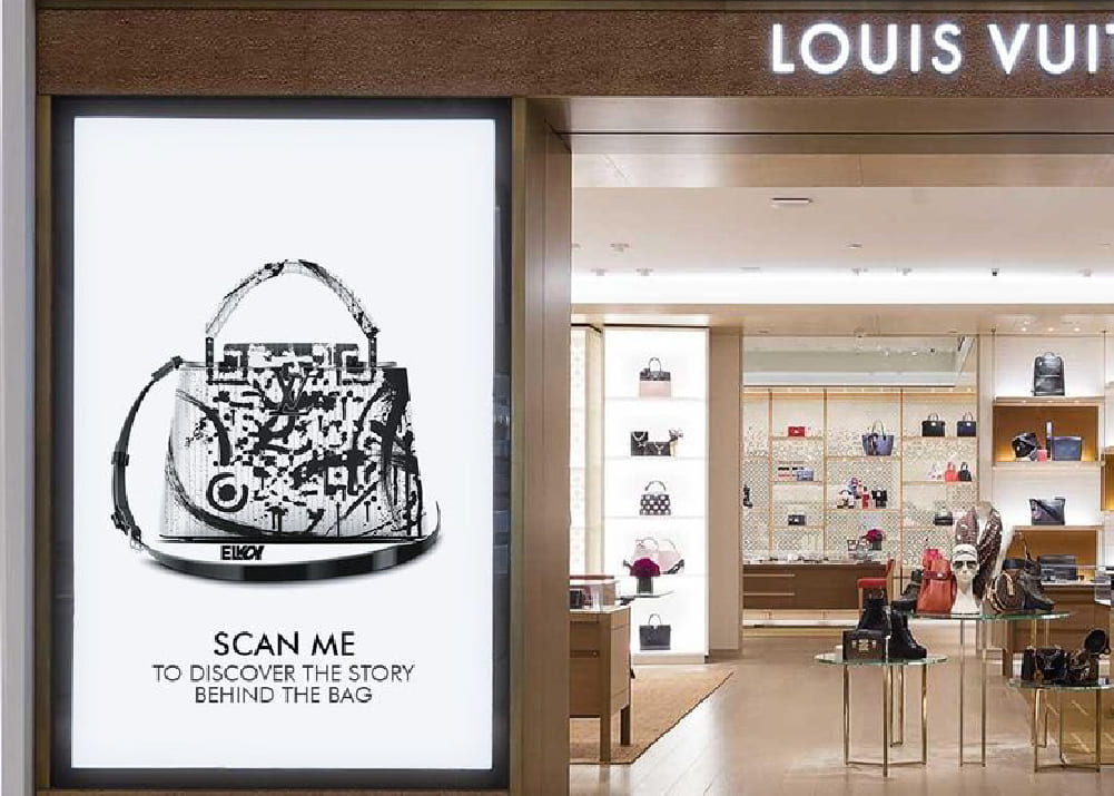 QR codes artistiques marketing agence de communication design