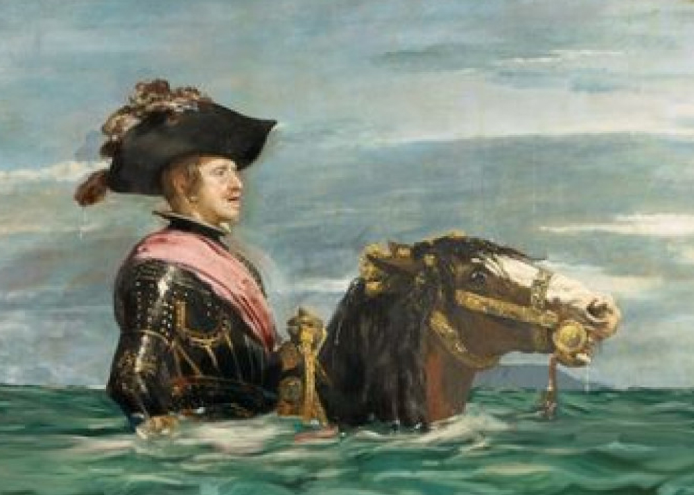 IA WWF Musée Del Prado changement climatique peinture détournée