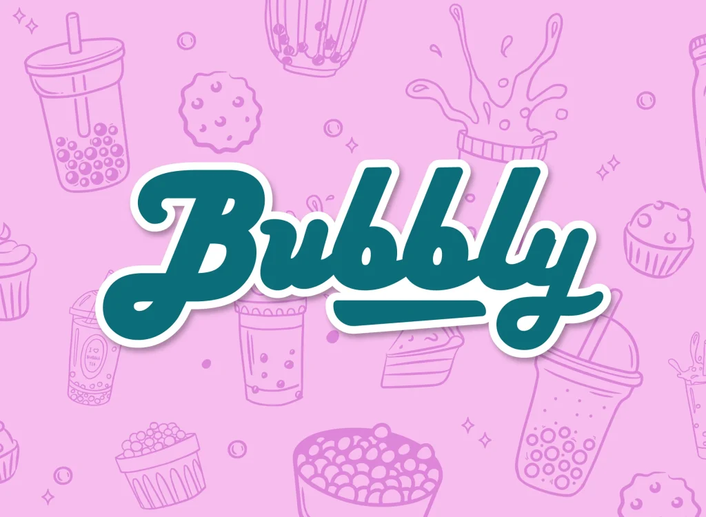 logo identite visuelle branding supports communication direction artistique bubble tea