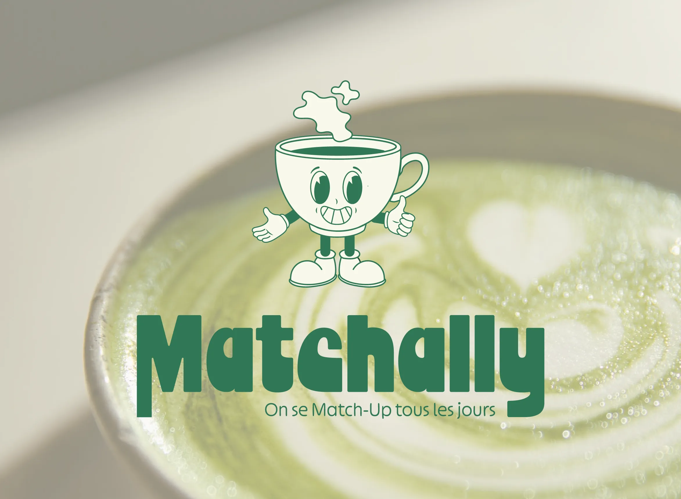 logo identite visuelle branding supports communication marque matcha naturel japon