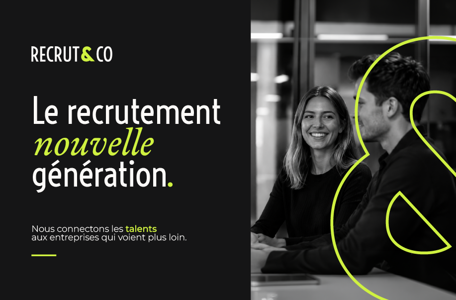 identité visuelle Recrut & Co cabinet de recrutement